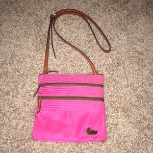 Dooney and Bourke pink crossbody